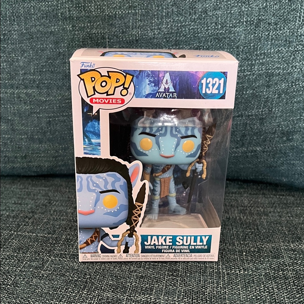 Funko Pop Avatar Jake Sully with Blue and Brown
